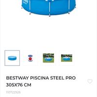 piscina Bestway steel pro 3.05x0.76