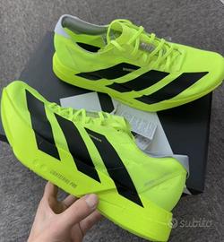 Adidas Adizero Adios pro 4  Verde Nero Taglia 43
