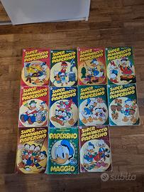 Collezione super almanacco paperino anni 80