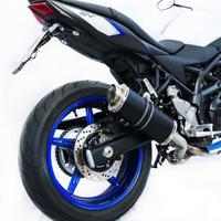 Power Titanium Black Suzuki SV 650 2016-2020