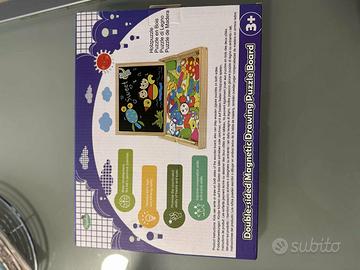 Puzzle Magnetico con Lavagna doppio lato