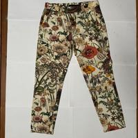 Pantalone a fiori