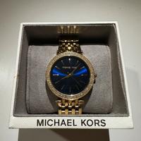 Orologio Michael Kors blu oro MK3406