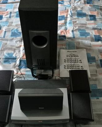 Pioneer XV-DV55 impianto Home Theatre