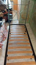 Letto singolo +rete ortopedica
