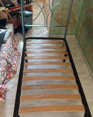 Letto singolo +rete ortopedica