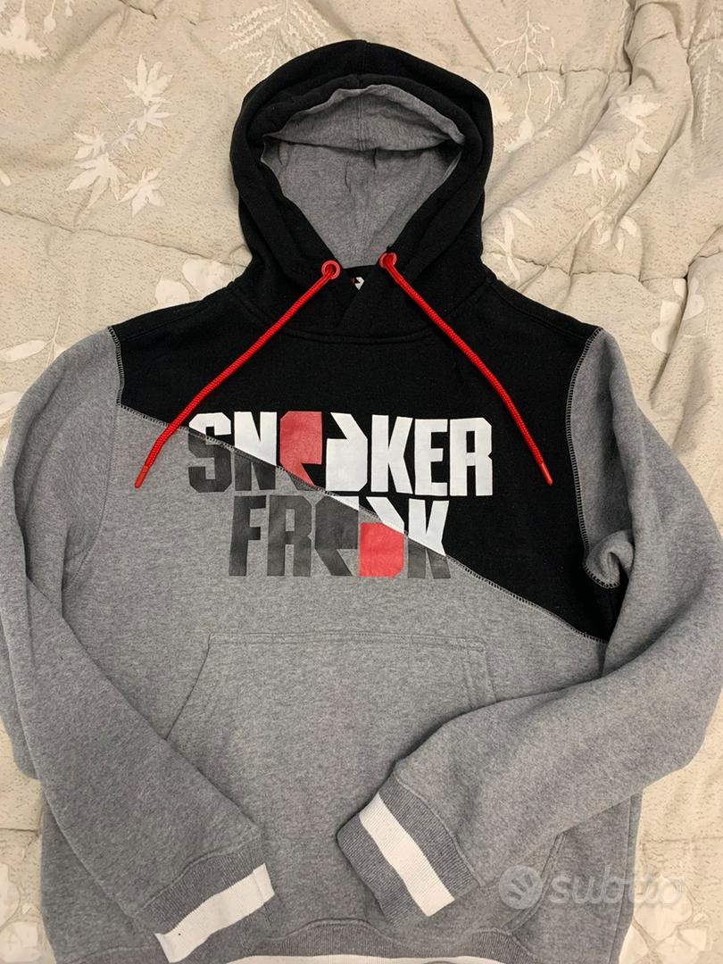 Felpa con cappuccio marca Sneaker Freak taglia S Abbigliamento e