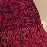 Sciarpa donna leggera bordeaux 