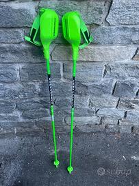 bastoni sci carbonio komperdell con paramani