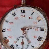 orologio da tasca Vintage in Argento massiccio 800