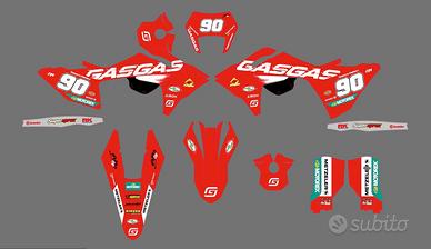 GRAFICA GAS GAS PERSONALIZZATA