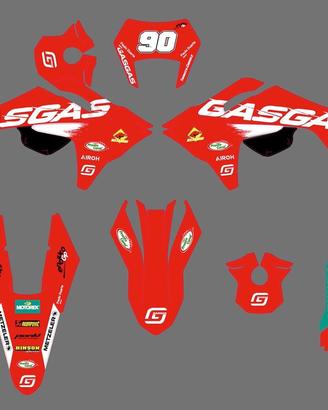 GRAFICA GAS GAS PERSONALIZZATA