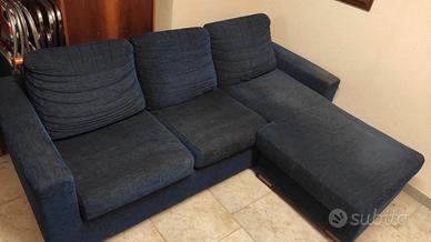 Divano 3 posti con penisola 