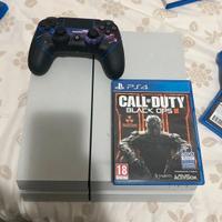 ps4 bianca + controller e gioco