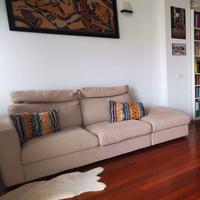 Divano Ikea 3 posti+ con pouf contenitore