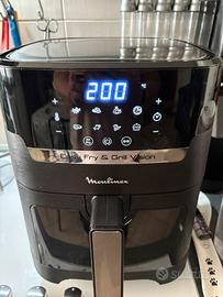 Friggitrice ad aria moulinex fry e grill vision