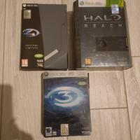 Halo 3, Reach e Halo 4 Limited Edition