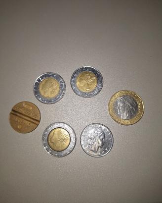Monete lire da collezione