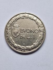 Buono 1 lira 1922