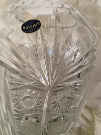 VASO - PORTAFIORI IN CRISTALLO DI BOEMIA