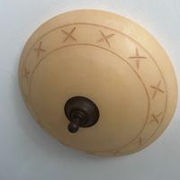 Plafoniera in vetro stile classico