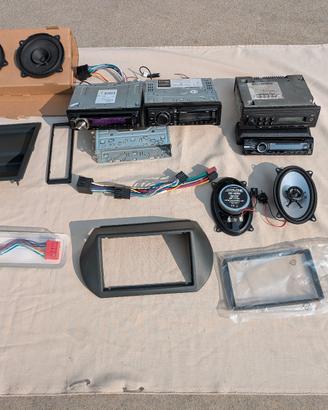 Lotto autoradio Sony Kenwood casse Alpine varie