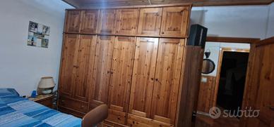 Camera da letto rustica