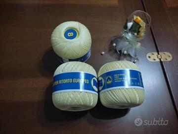 Cotone filo di scozia giallo 