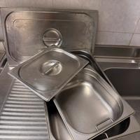 Contenitori acciaio gastronorm acciaio