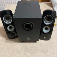Logitech z323  set di autoparlanti 2.1 canali 30W