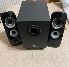 Logitech z323  set di autoparlanti 2.1 canali 30W