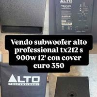 Subwoofer Alto professional tx212 s 