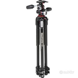 Treppiede MANFROTTO 190XPROB + Testa 804RC2