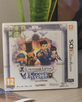professor Layton vs Phoenix Wright SIGILLATO ITA