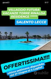 Villaggio vacanze torre rinalda salento lecce