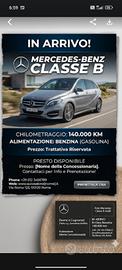 Mercedes classe B 140mila km benzina euro 5