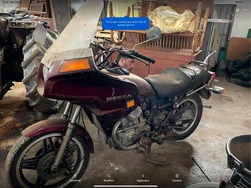 CX 500 silver wing radiata, per accessori, 1980