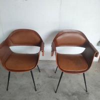 Coppia di poltrone anni 50 _ Carlo Ratti