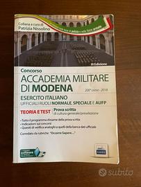 libri concorsi esercito