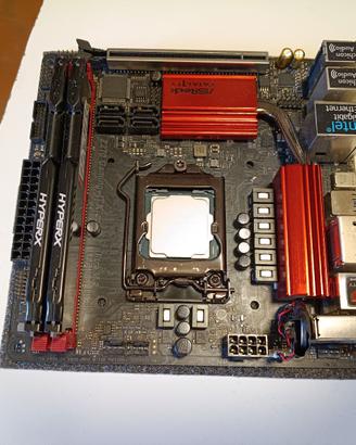 CPU + MOBO + RAM ASRock iTX 7600K WIFI HiperX
