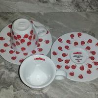 2 tazzine lavazza con piattini Salone del Gusto 20