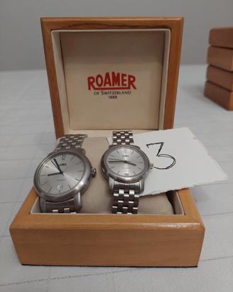 Coppia Orologi Roamer 