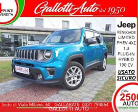 Jeep Renegade 1.3 190CV 4xe Limited-PROMO GAL...