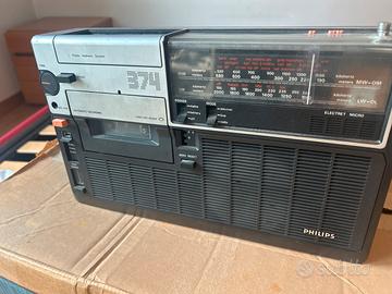 Radioregistratore stereo Philips vintage