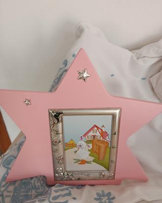Cornice Argento bambina 