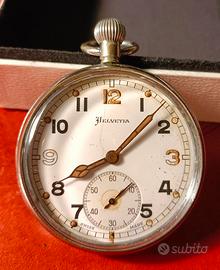 Orologio da Tasca Helvetia Militare anni 40/45