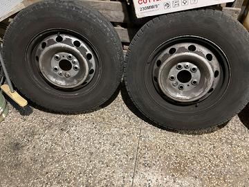 Cerchi completi 215/70r15 Fiat Ducato