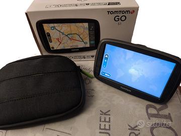 Navigatore GPS TomTom GO 51 mappe e velox a vita