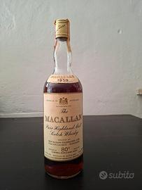 Scotch Whisky the Macallan del 1959