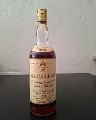 Scotch Whisky the Macallan del 1959